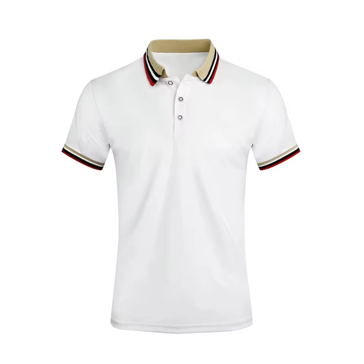 Poloshirt mit V-Ausschnitt