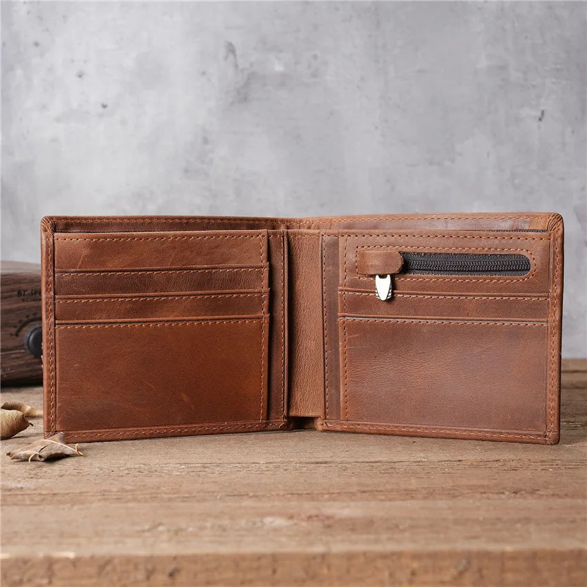 Cherry Minimal Leder-Geldbörse