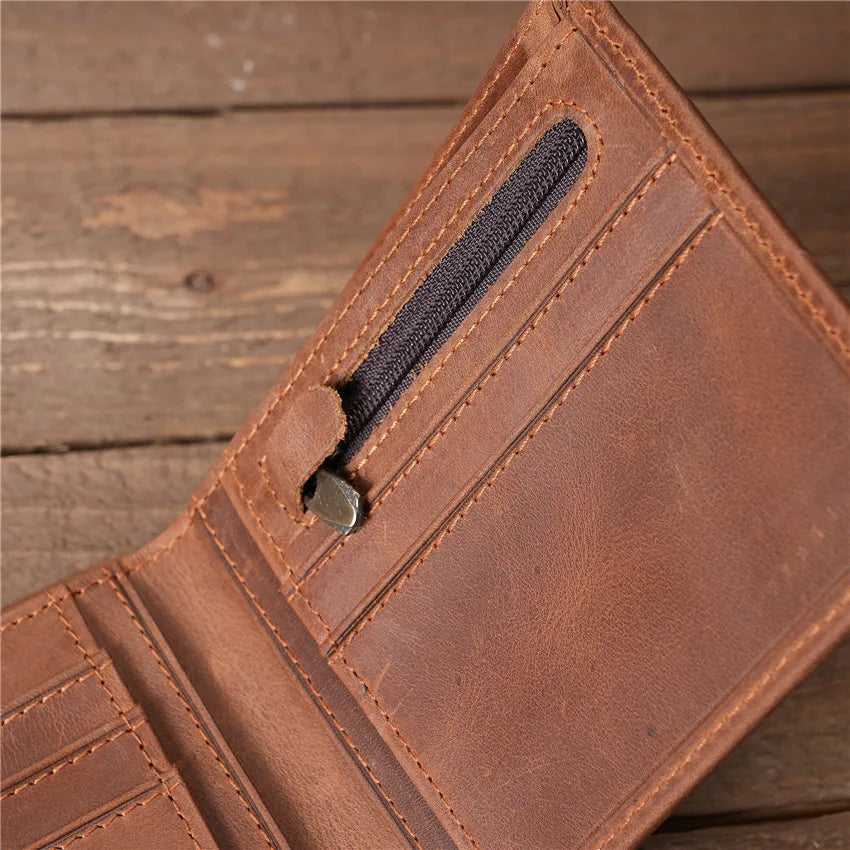 Cherry Minimal Leder-Geldbörse