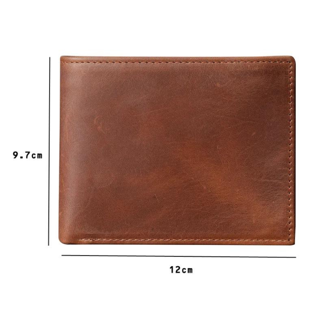 Cherry Minimal Leder-Geldbörse
