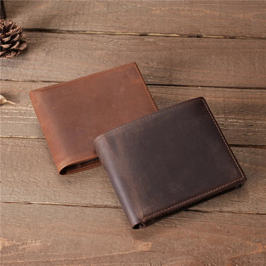 Cherry Minimal Leder-Geldbörse